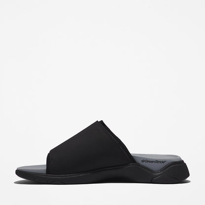 Mens Timberland TBL® Whitehaven Slide Sandal for Men in Black