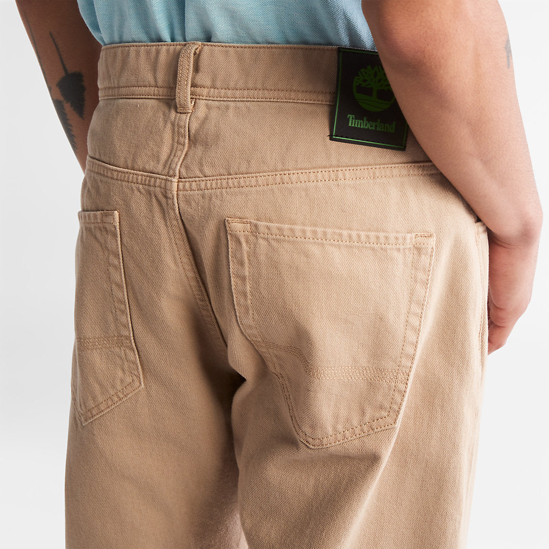 Mens Timberland Outdoor Heritage EK+ Denim Jeans for Men in Beige