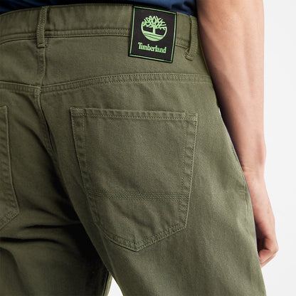 Mens Timberland Outdoor Heritage EK+ Denim Jeans for Men in Green