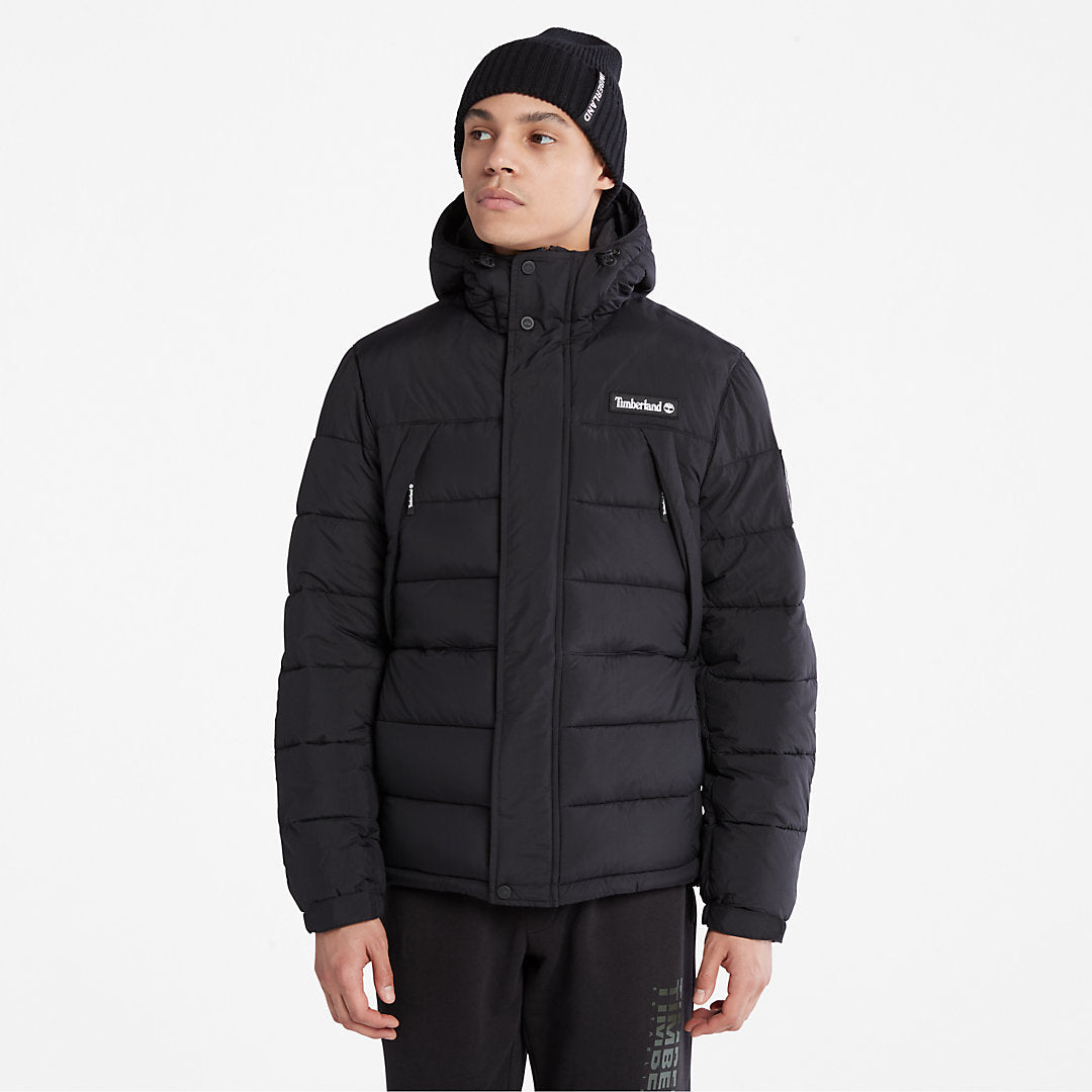 Mens Timberland Outdoor Archive Puffer Jacket for Men in Black