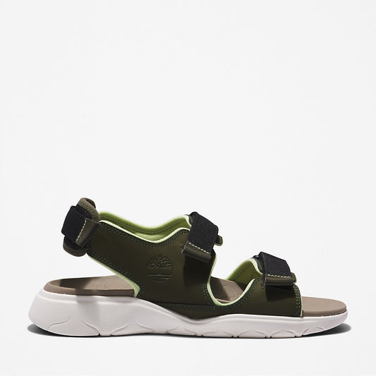 Mens Timberland TBL® Whitehaven Backstrap Sandal for Men in Dark Green