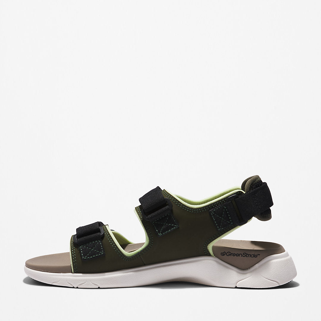 Mens Timberland TBL® Whitehaven Backstrap Sandal for Men in Dark Green