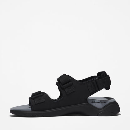 Mens Timberland TBL® Whitehaven Backstrap Sandal for Men in Black
