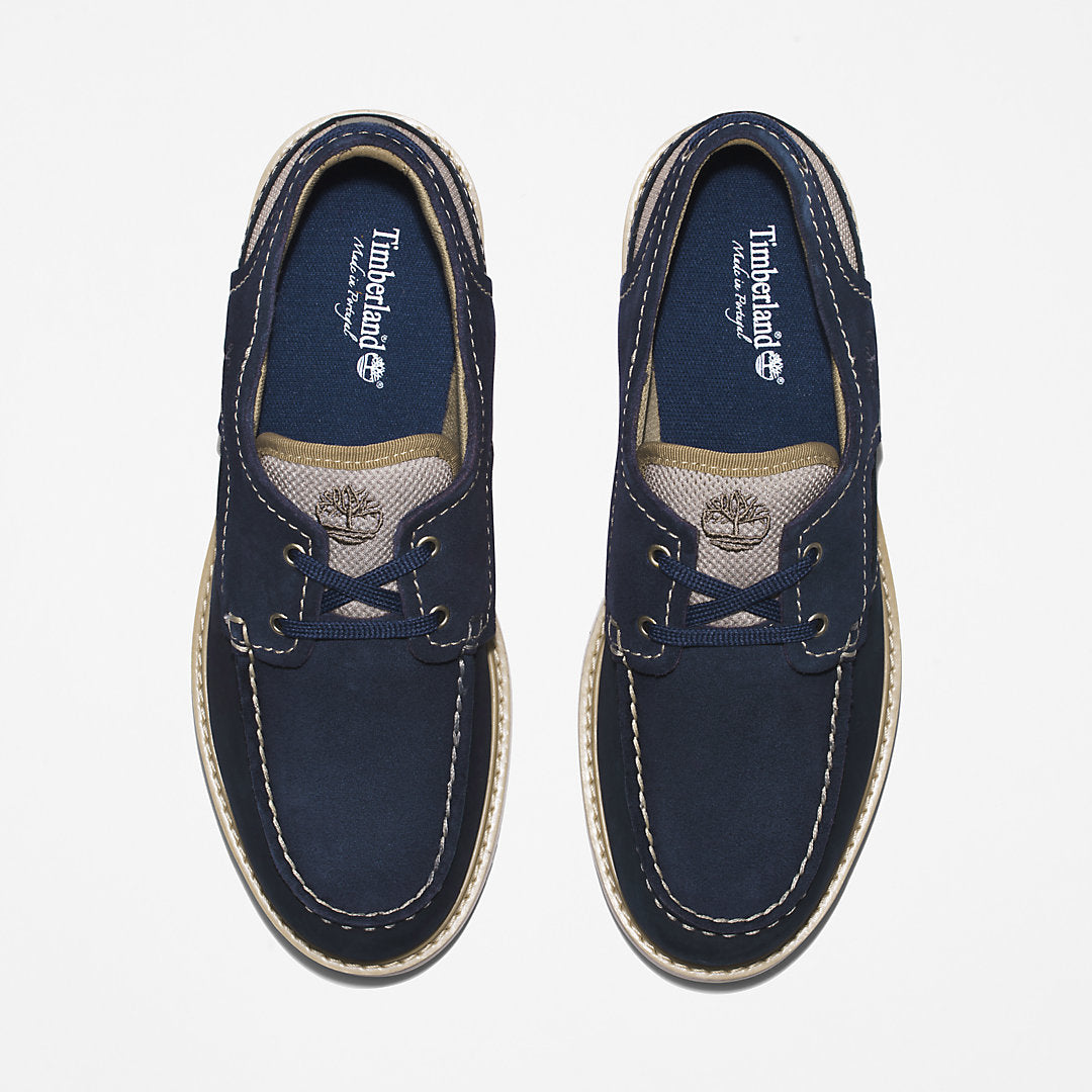 Mens Timberland Newmarket II Boat Shoe for Men in Navy