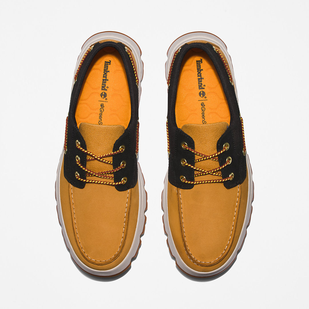 Mens Timberland TBL® Originals Ultra Moc-toe Boat Shoe for Men in Yellow