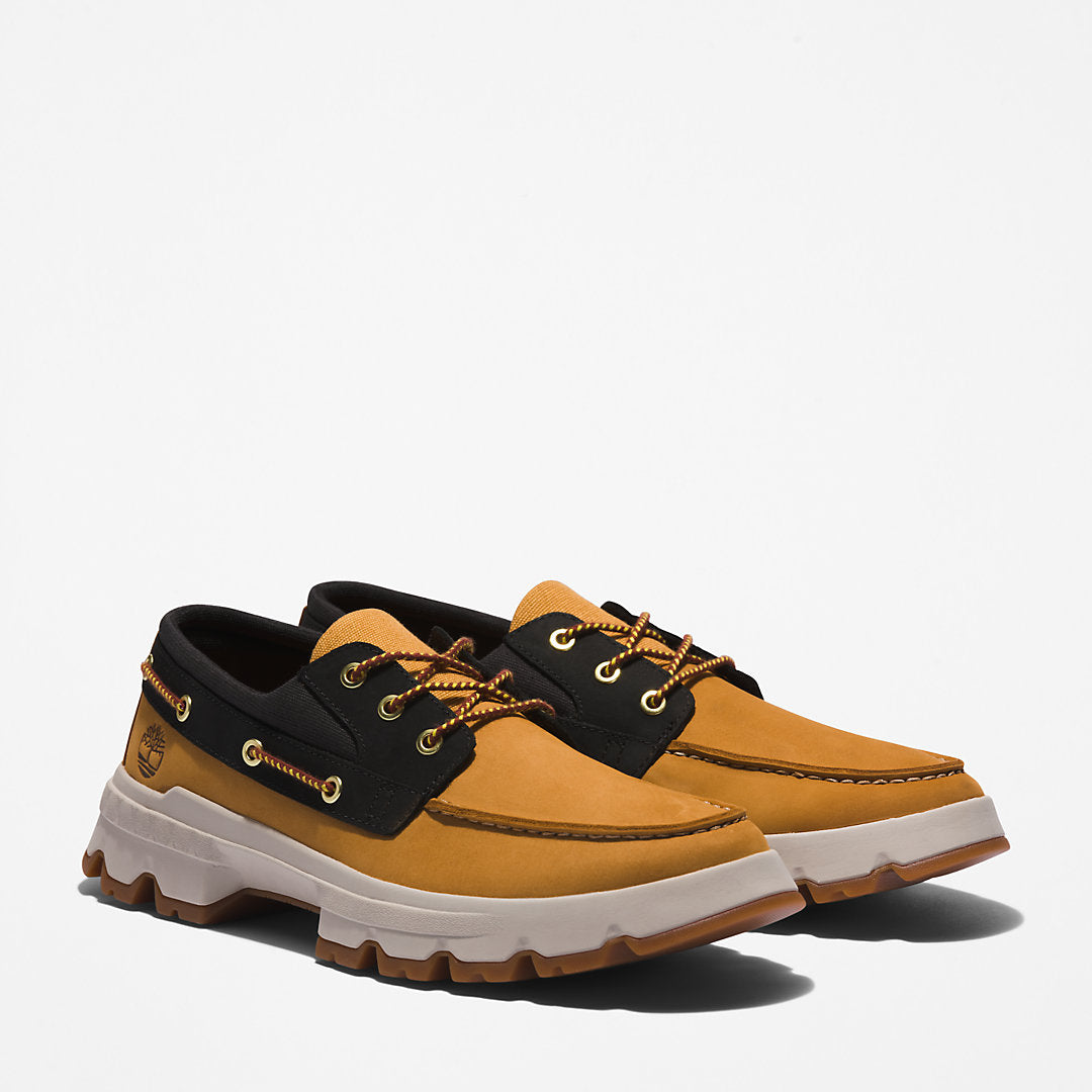 Mens Timberland TBL® Originals Ultra Moc-toe Boat Shoe for Men in Yellow