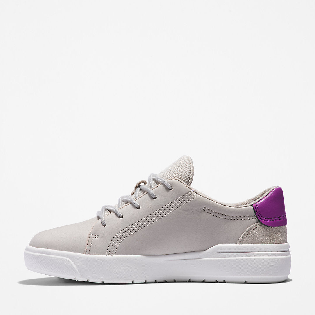 Kids Timberland Seneca Bay Leather Trainer for Kids in White