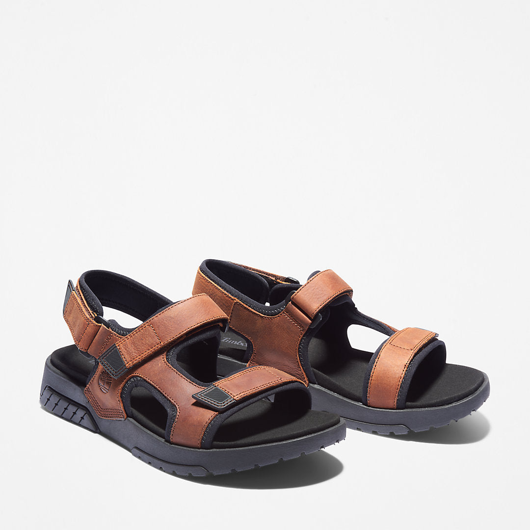 Mens Timberland Anchor Watch Backstrap Sandal for Men in Brown