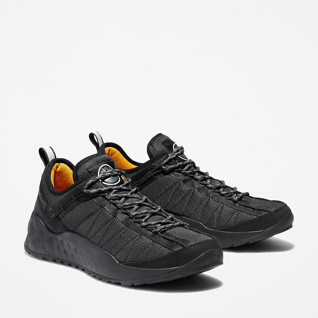 Mens Timberland Solar Wave Mesh Sneaker for Men in Monochrome Black
