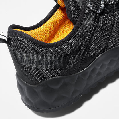 Mens Timberland Solar Wave Mesh Sneaker for Men in Monochrome Black