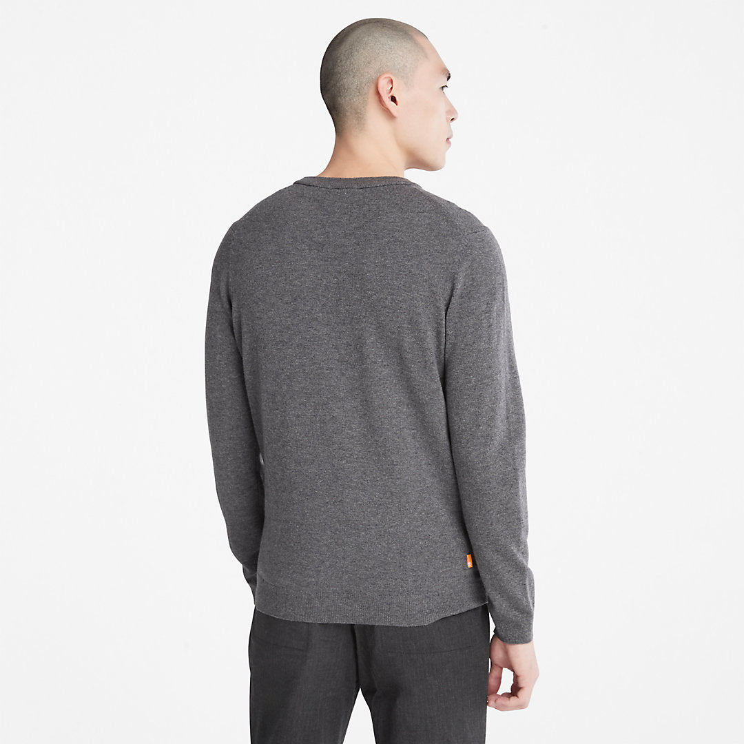 Mens Timberland Cohas Brook Crewneck Sweater for Men in Grey