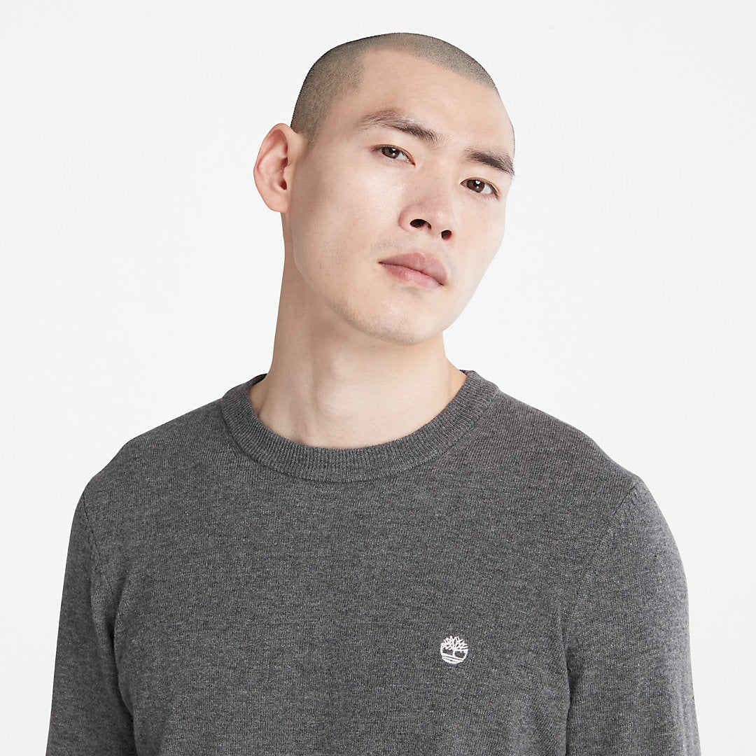 Mens Timberland Cohas Brook Crewneck Sweater for Men in Grey