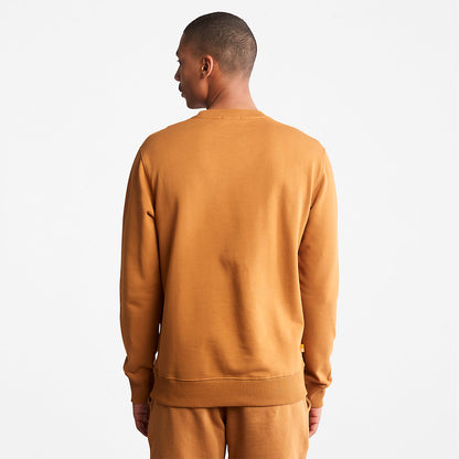 Mens Timberland Core Tree Logo Sweatshirt for Men in Yellow