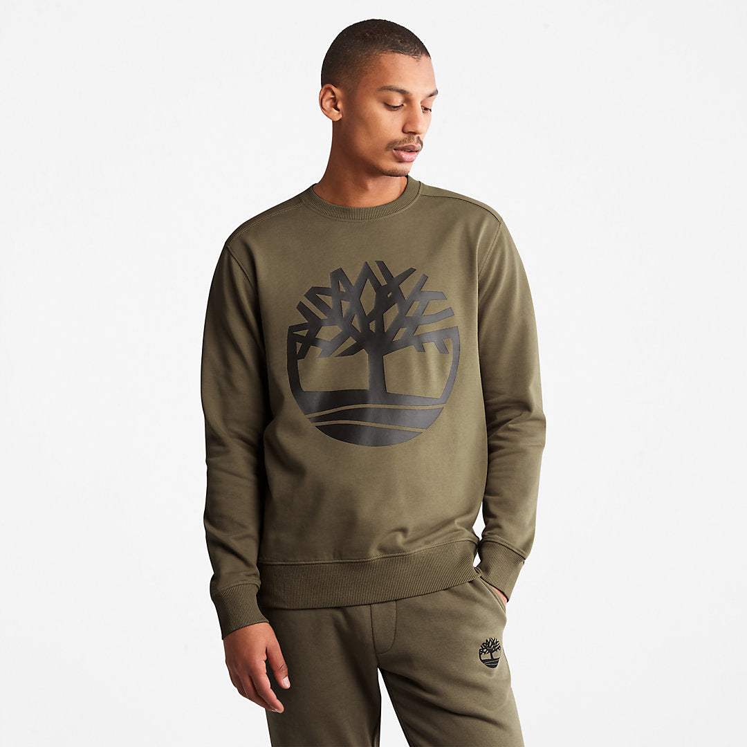 Mens Timberland Timberland® Tree-Logo Sweatshirt for Men in Dark Green