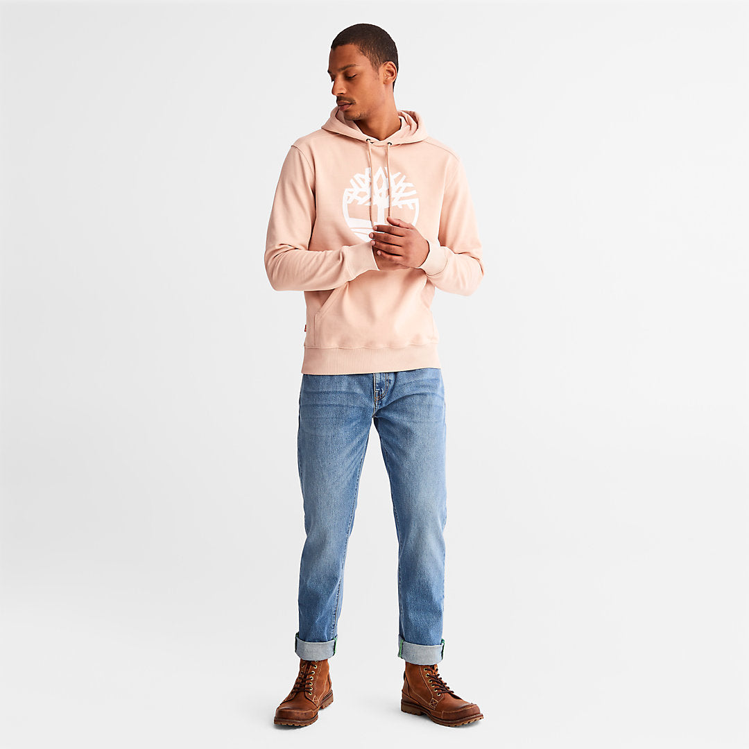 Mens Timberland Timberland® Tree-Logo Hoodie for Men in Pink