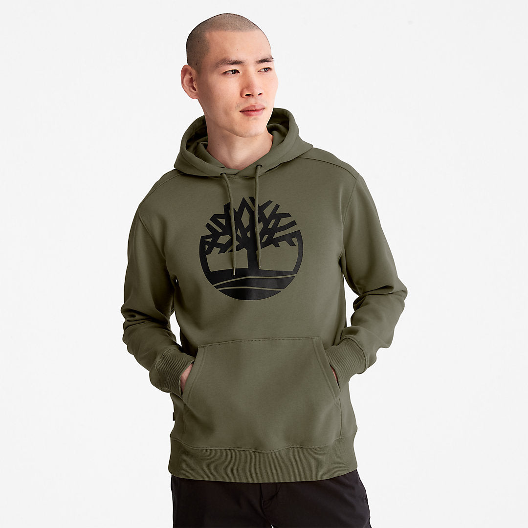 Mens Timberland Timberland® Tree-Logo Hoodie for Men in Dark Green