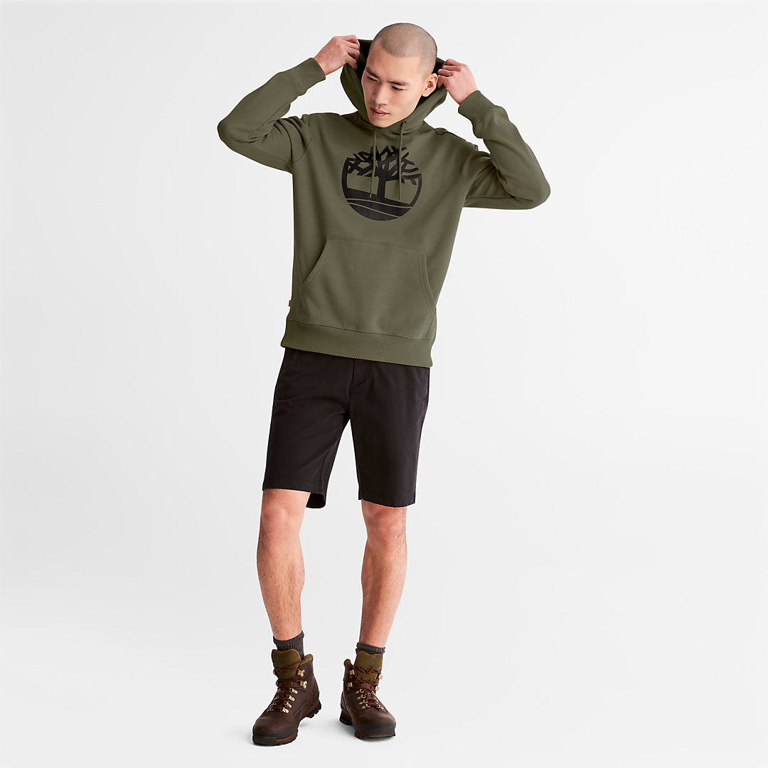 Mens Timberland Timberland® Tree-Logo Hoodie for Men in Dark Green