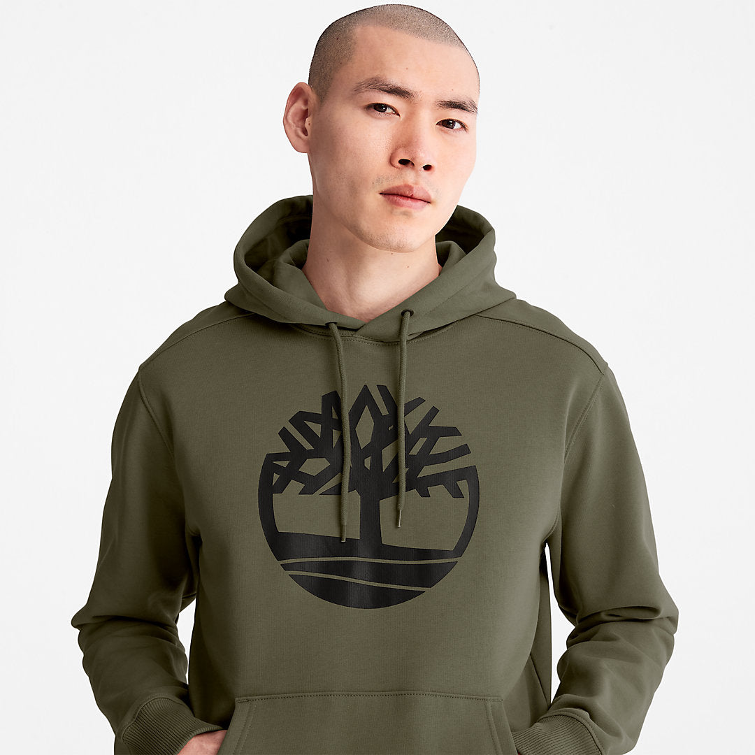 Mens Timberland Timberland® Tree-Logo Hoodie for Men in Dark Green
