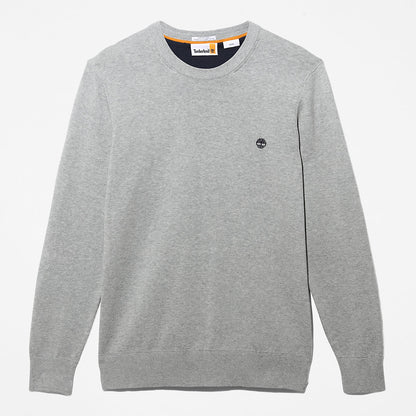 Mens Timberland Williams River Organic Cotton Sweater for Men in Grey