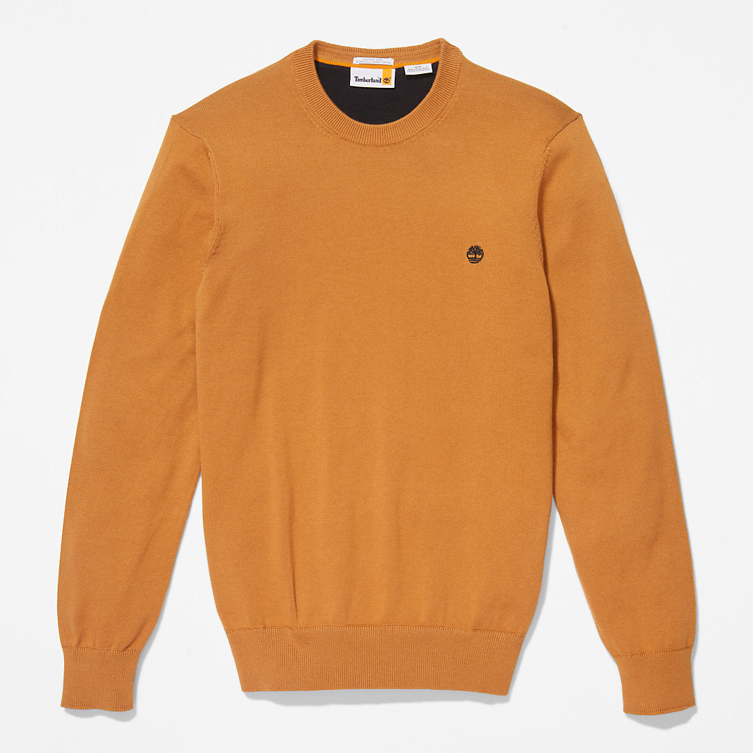 Mens Timberland Williams River Organic Cotton Sweater for Men in Yellow