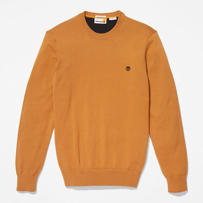 Mens Timberland Williams River Organic Cotton Sweater for Men in Yellow