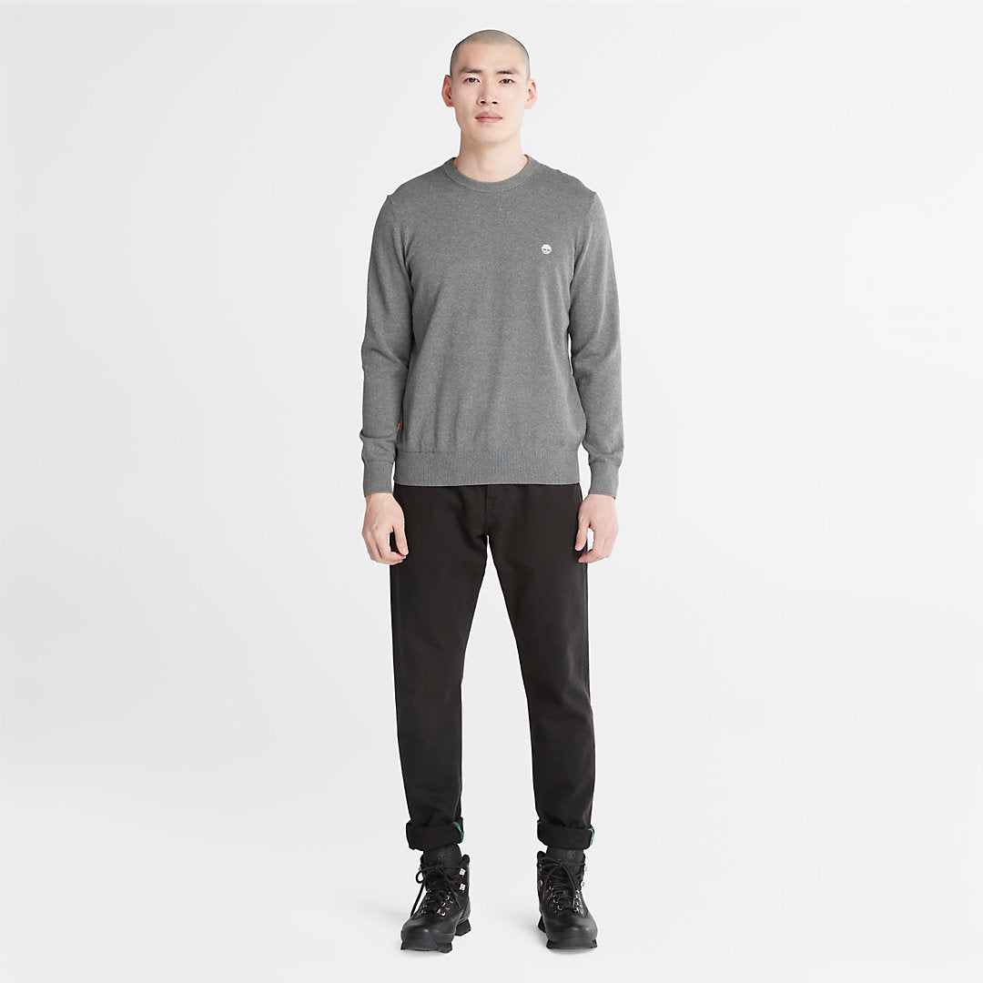 Mens Timberland Williams River Sweater for Men in Dark Grey