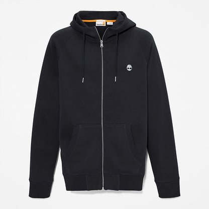 Mens Timberland Exeter River Zip Hoodie for Men in Black