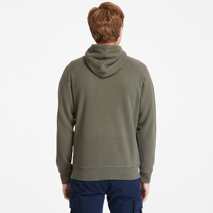 Mens Timberland Exeter River Zip Hoodie for Men in Green