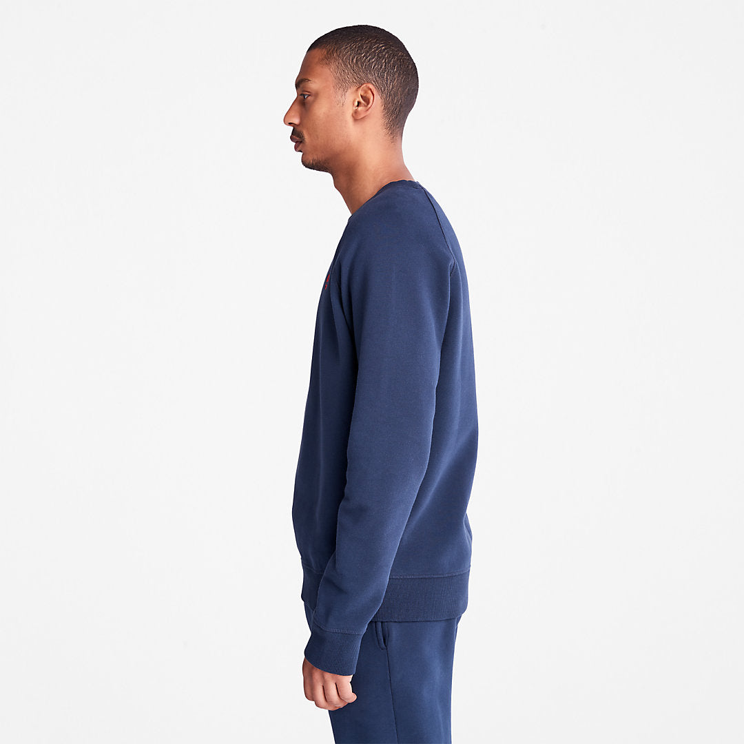 Mens Timberland Exeter River Sweatshirt for Men in Navy