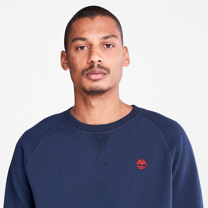 Mens Timberland Exeter River Sweatshirt for Men in Navy