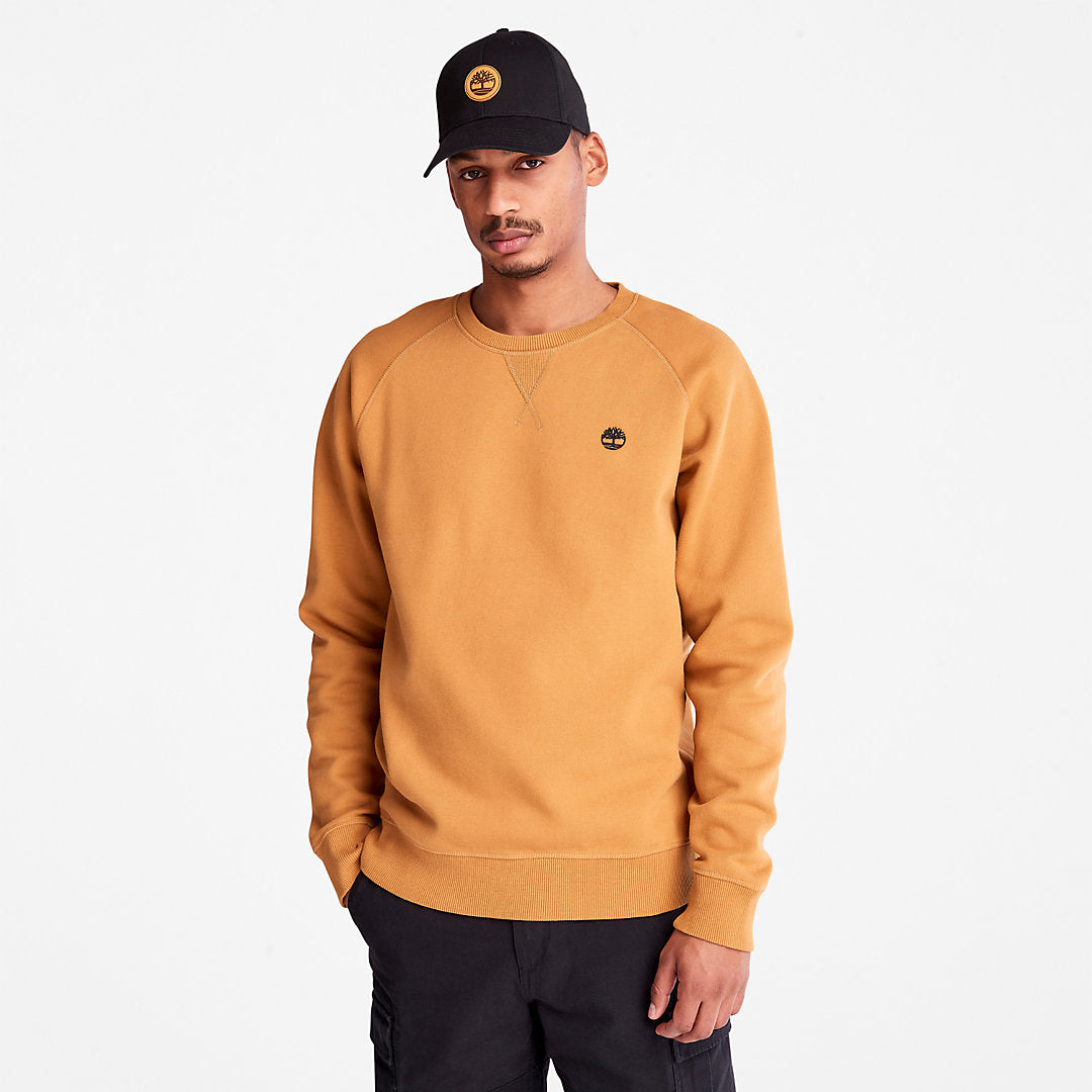 Mens Timberland Exeter River Sweatshirt for Men in Yellow