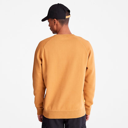 Mens Timberland Exeter River Sweatshirt for Men in Yellow