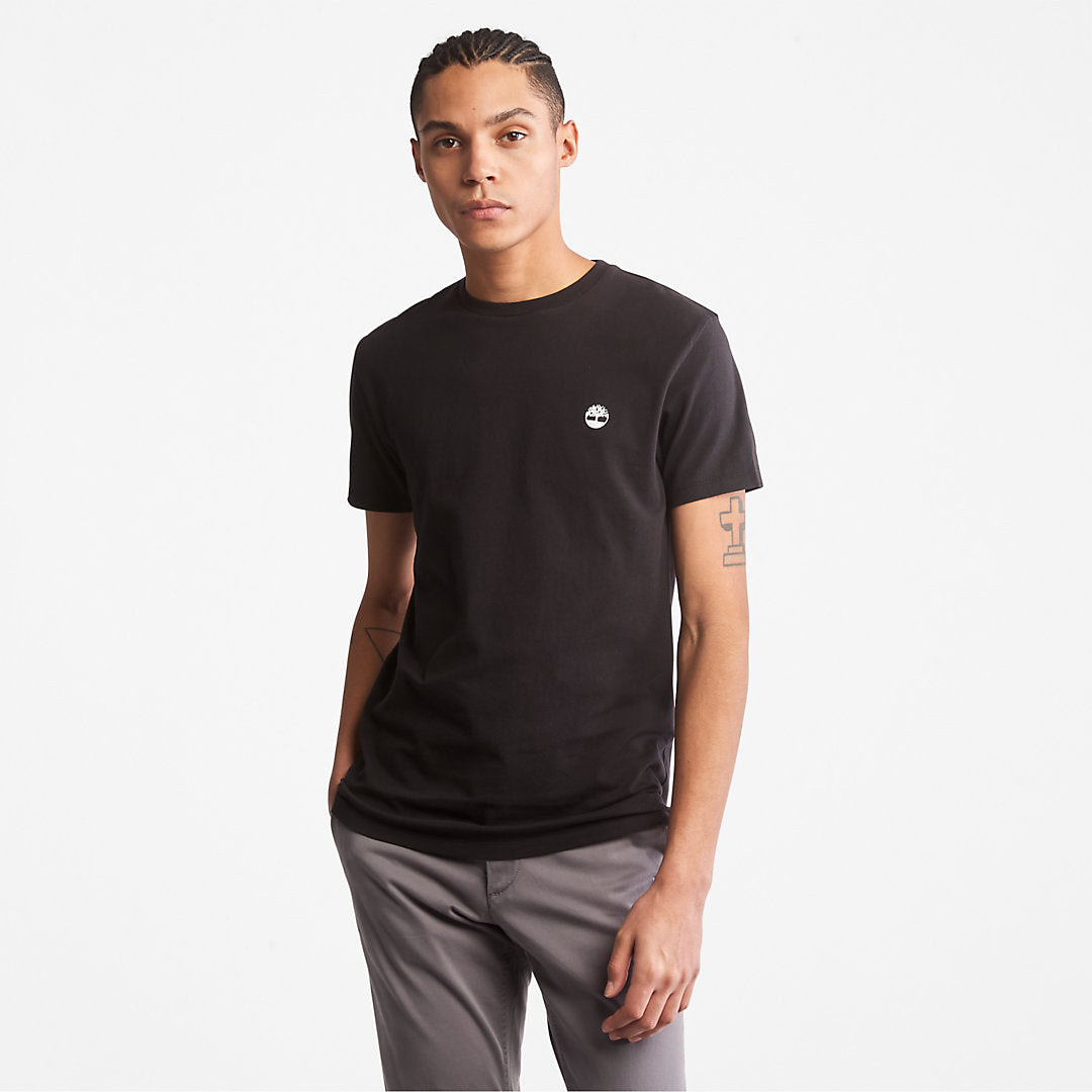 Mens Timberland 3xPack Organic Cotton T-Shirts for Men in Black, White, Grey