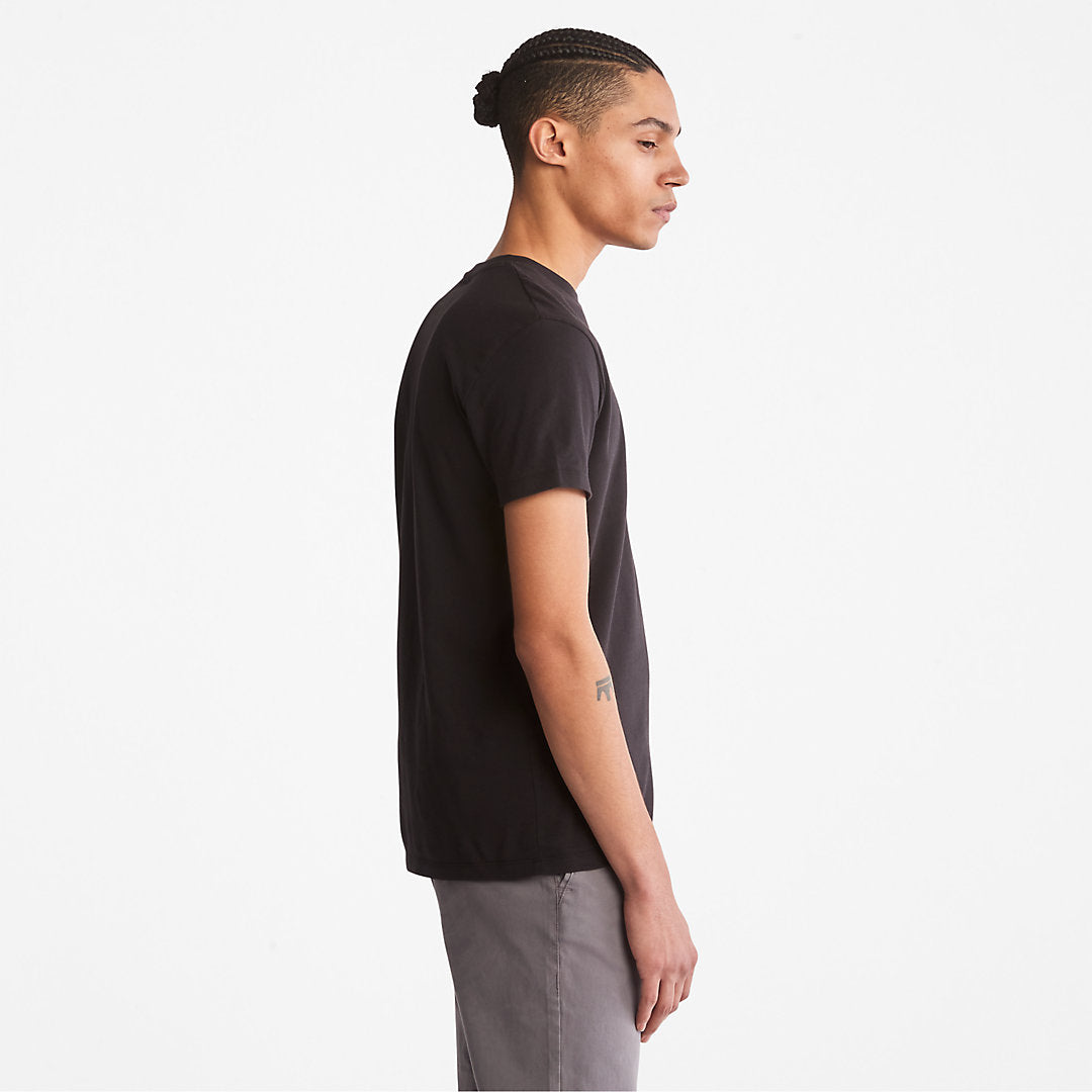 Mens Timberland 3xPack Organic Cotton T-Shirts for Men in Black, White, Grey