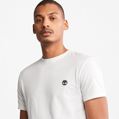 Mens Timberland Dunstan River Crew Tee for Men in White