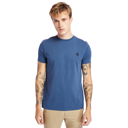 Mens Timberland Dunstan River Crew Tee for Men in Navy