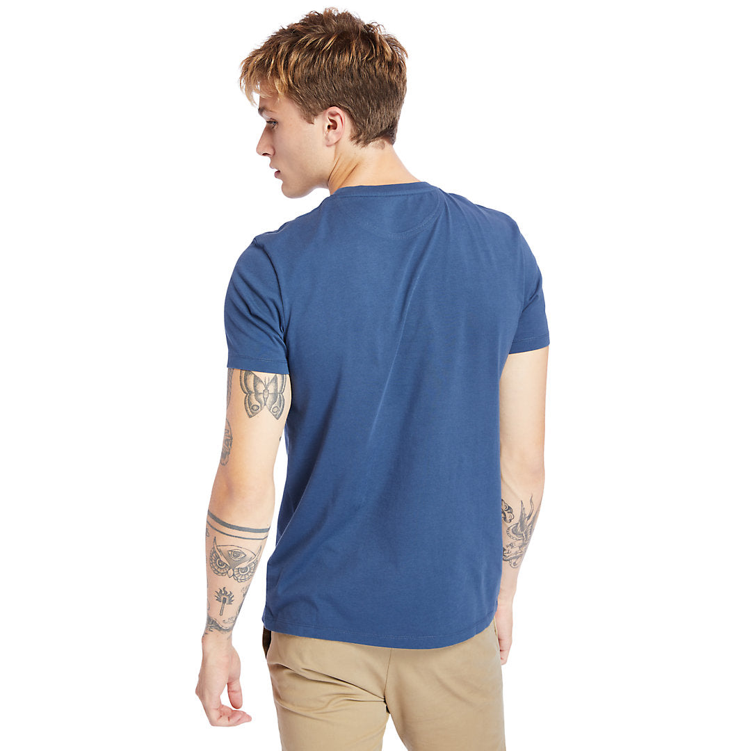 Mens Timberland Dunstan River Crew Tee for Men in Navy