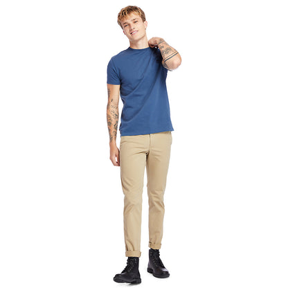 Mens Timberland Dunstan River Crew Tee for Men in Navy