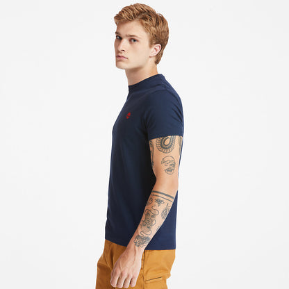 Mens Timberland Dunstan River Crew Tee for Men in Dark Blue