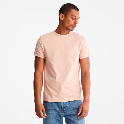 Mens Timberland Dunstan River T-Shirt for Men in Light Pink
