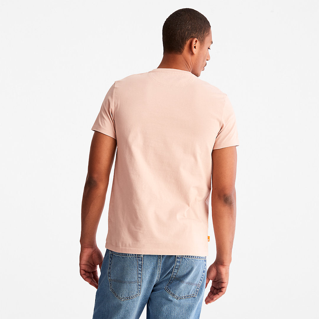 Mens Timberland Dunstan River T-Shirt for Men in Light Pink