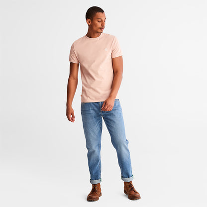 Mens Timberland Dunstan River T-Shirt for Men in Light Pink