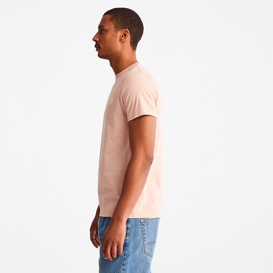 Mens Timberland Dunstan River T-Shirt for Men in Light Pink