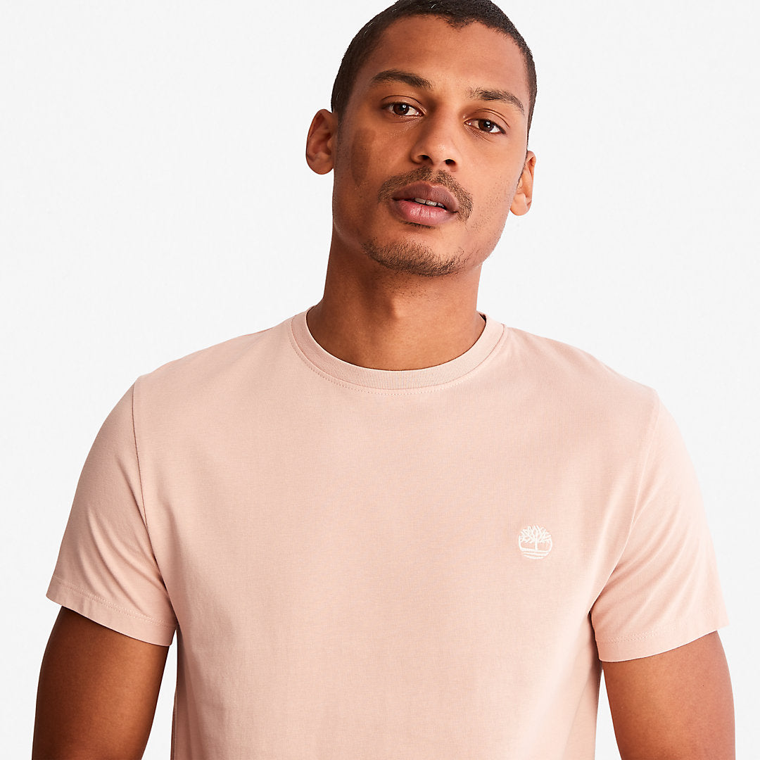 Mens Timberland Dunstan River T-Shirt for Men in Light Pink