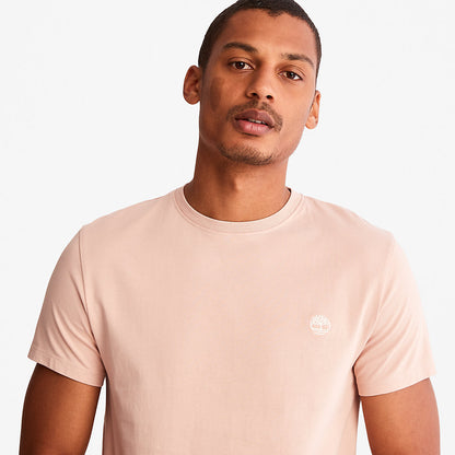 Mens Timberland Dunstan River T-Shirt for Men in Light Pink
