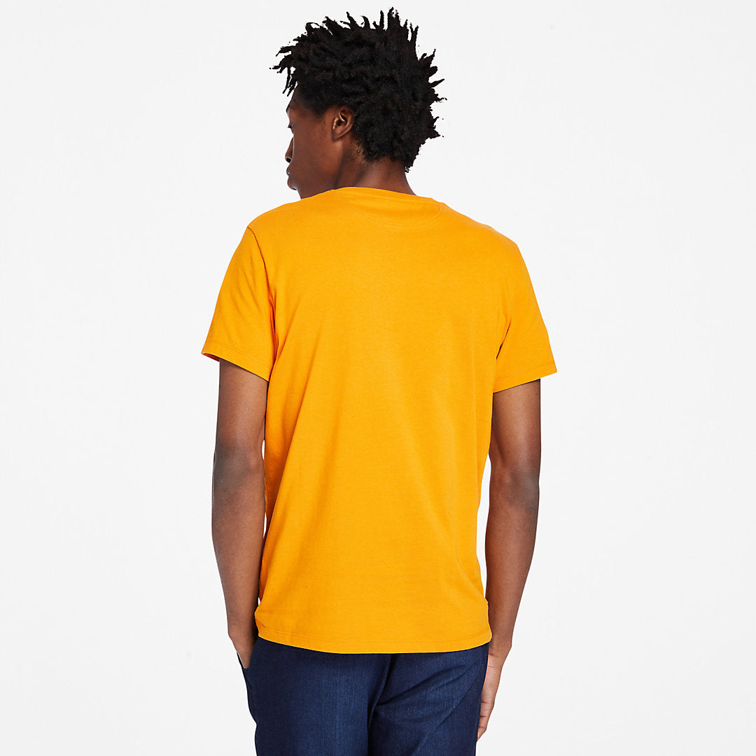 Mens Timberland Dunstan River Crew Tee for Men in Orange