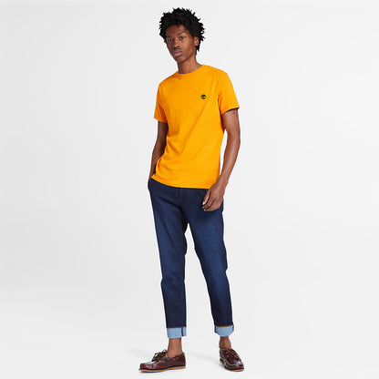 Mens Timberland Dunstan River Crew Tee for Men in Orange
