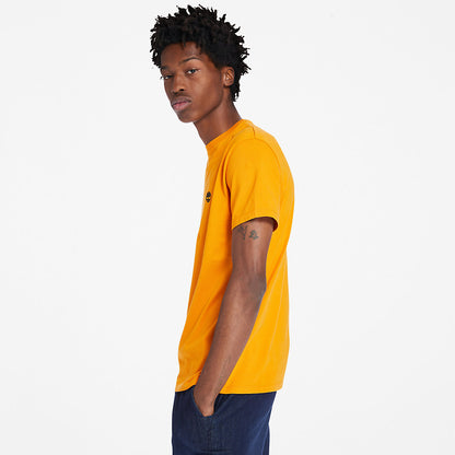 Mens Timberland Dunstan River Crew Tee for Men in Orange