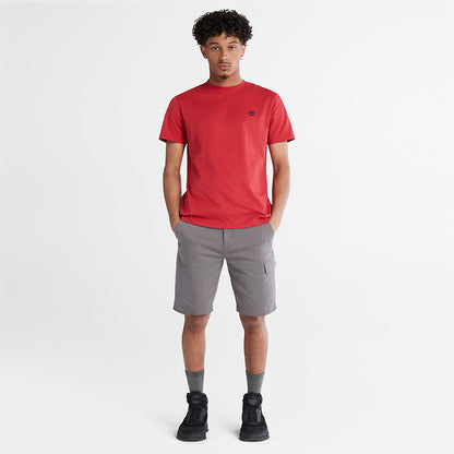 Mens Timberland Dunstan River Crew T-Shirt for Men in Red