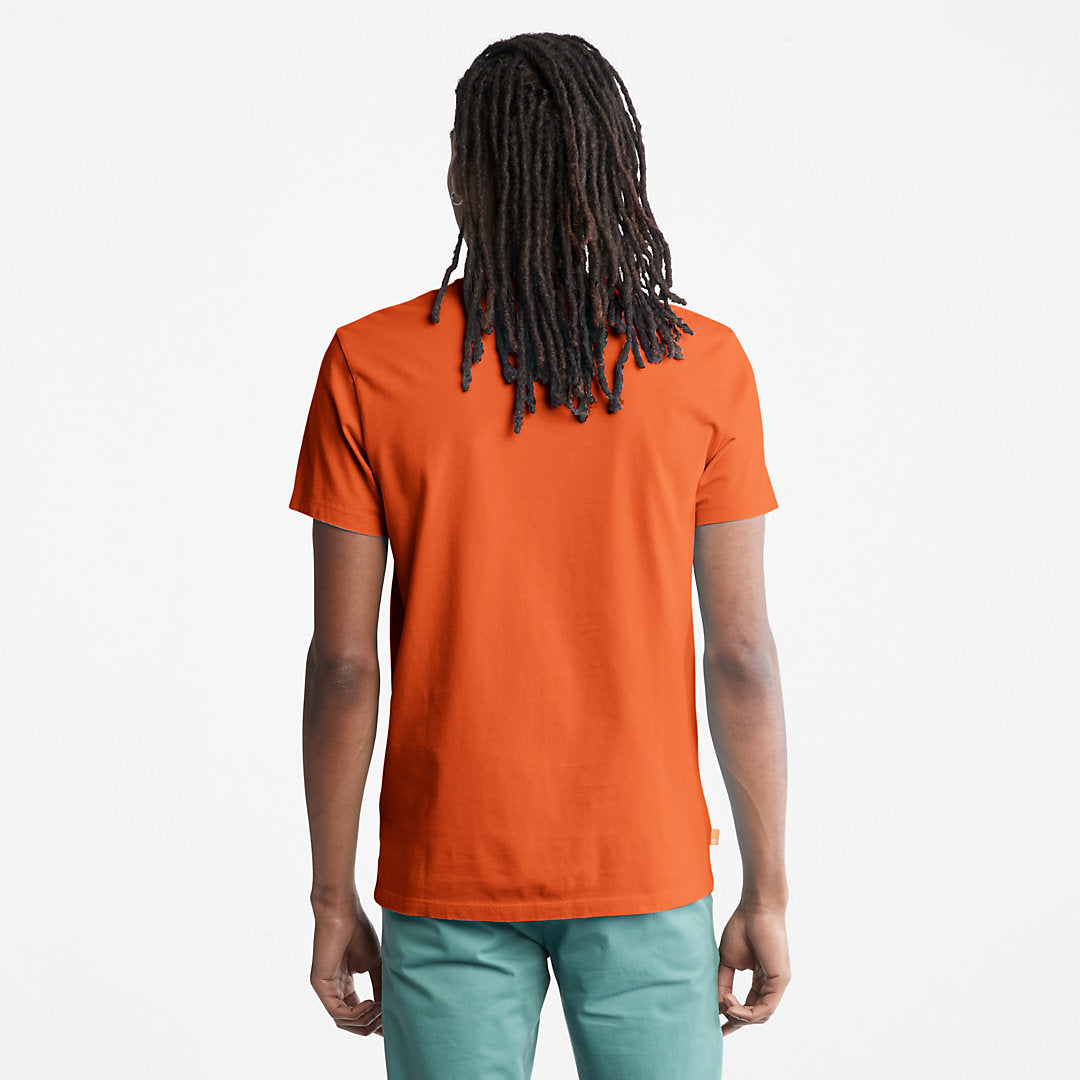 Mens Timberland Dunstan River T-Shirt for Men in Orange